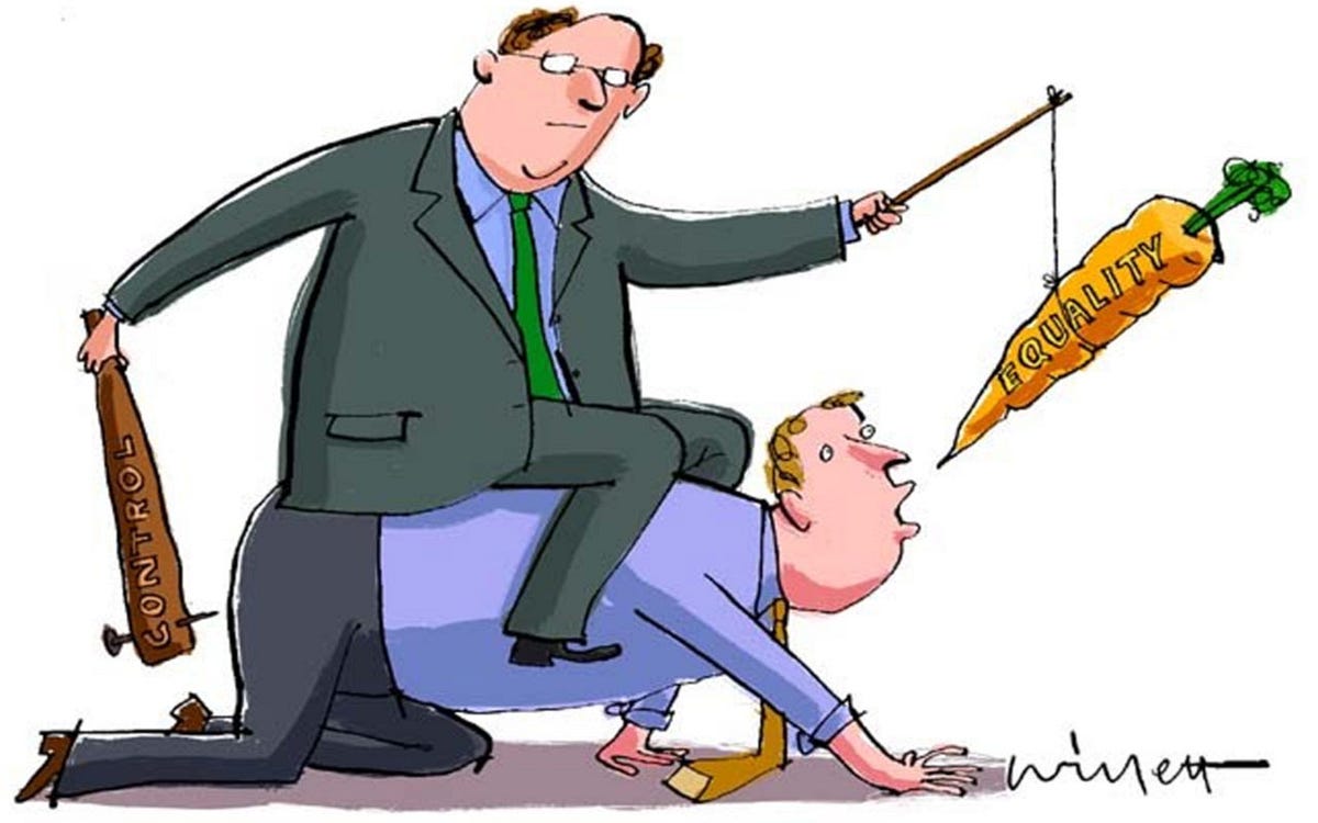 Dangling a Carrot & Wielding a Stick by Gayatri ILLUMINATION Medium