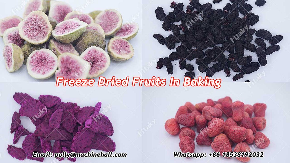 How to Use FreezeDried Fruit in Baking？ by Polly Guo Oct, 2024