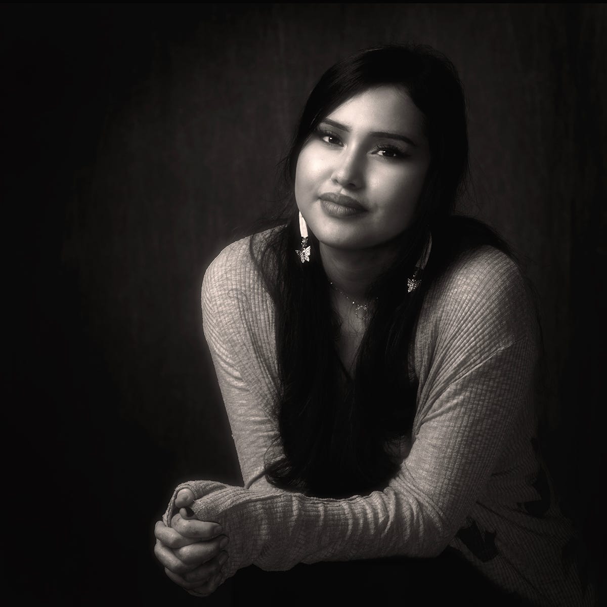 Angelicia, Cheyenne Reservation, Lame Deer, Montana, 2023 Angelicia