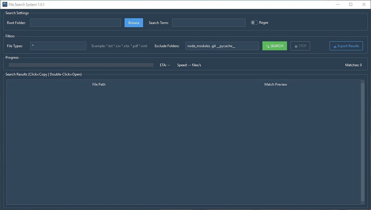 🚀 Build a Powerful File Search System in Python (With GUI, Regex ...
