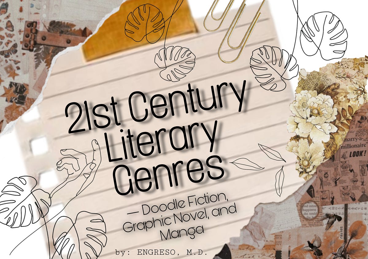 21st Century Literary Genres Doodle Fiction, Graphic Novel, and Manga