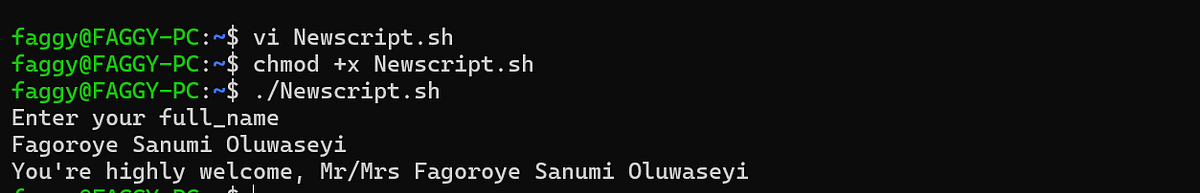 Bash Scripting In Linux. 1a. Create a script that takes a user’s… | by ...