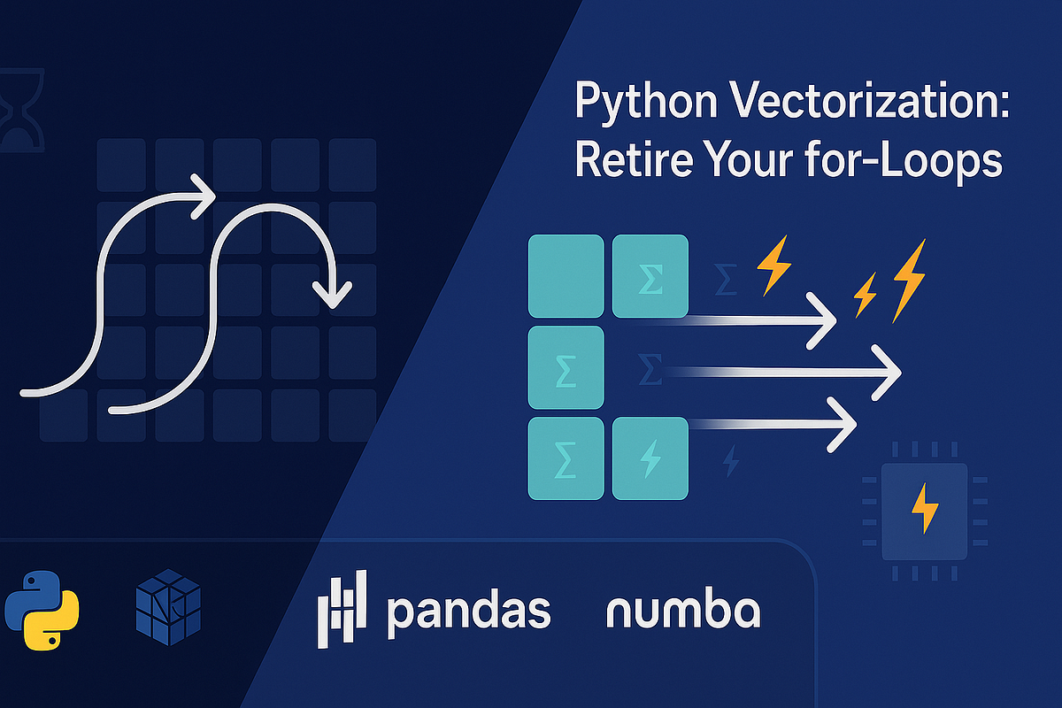 10 Python Vectorization Moves That Retire for-Loops | by Syntal | Sep ...