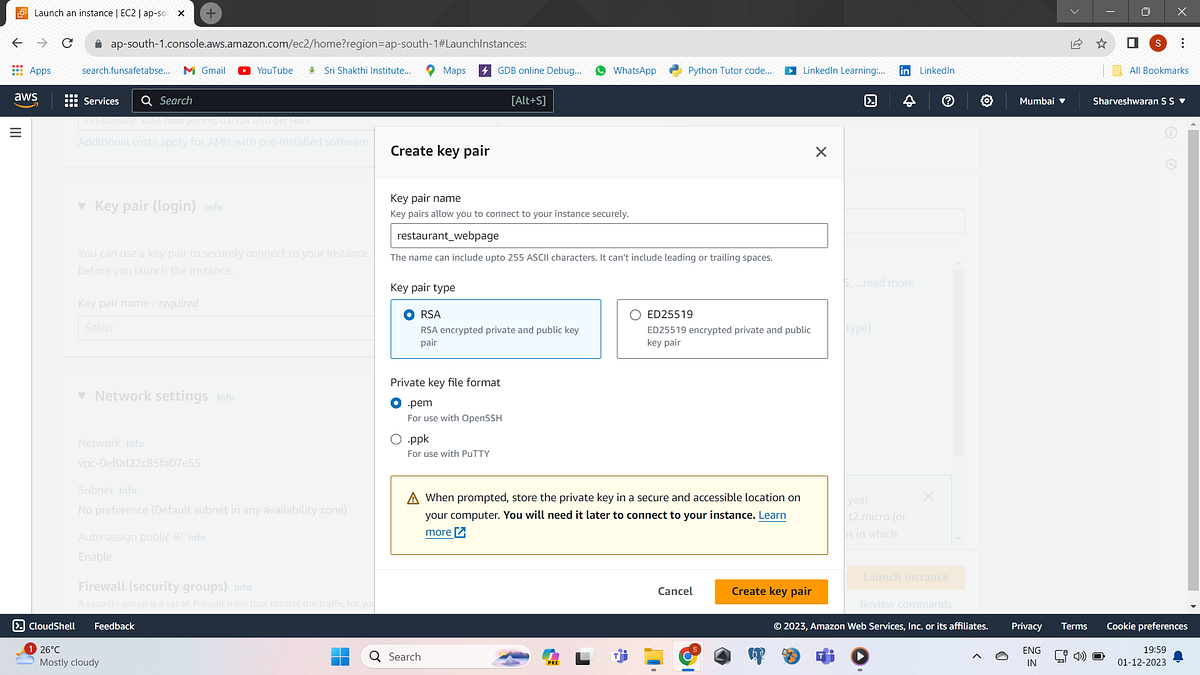 How to convert Pem Key to Private Key using Putty Sharveshwaran S S Medium
