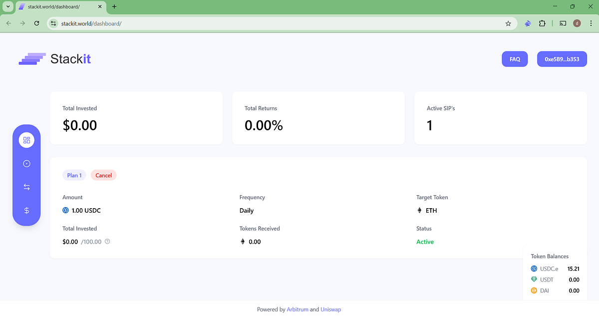 Stackit Tutorial: A Beginner’s Guide to Automated Crypto Investing | by ...