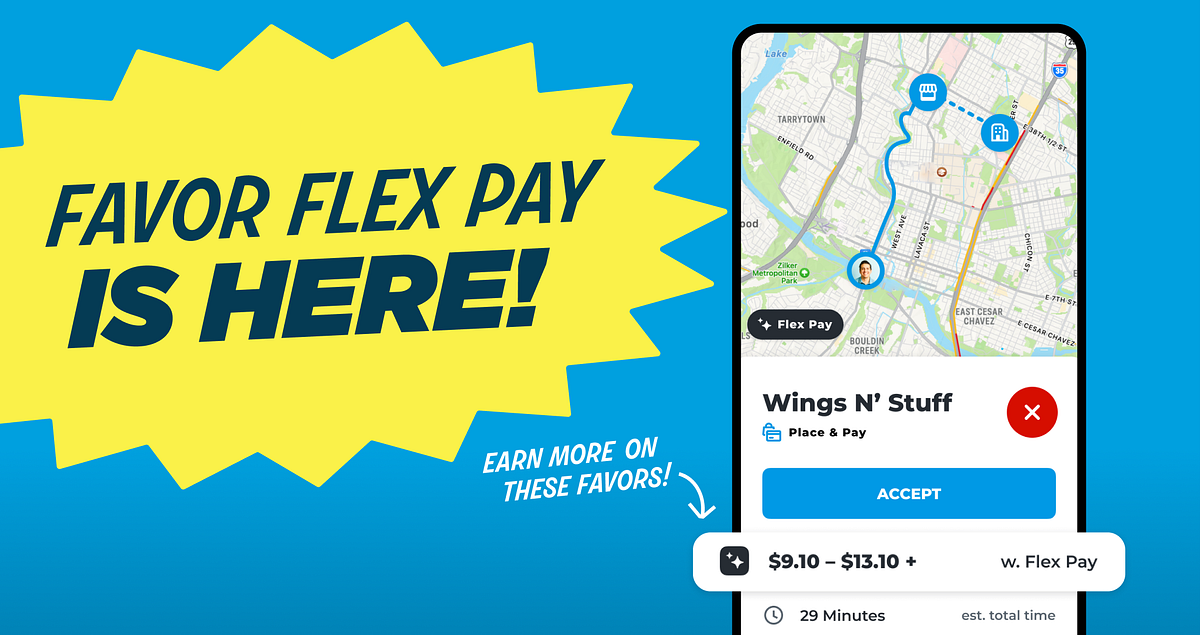 Everything you need to know about Favor Flex Pay by Favor Delivery