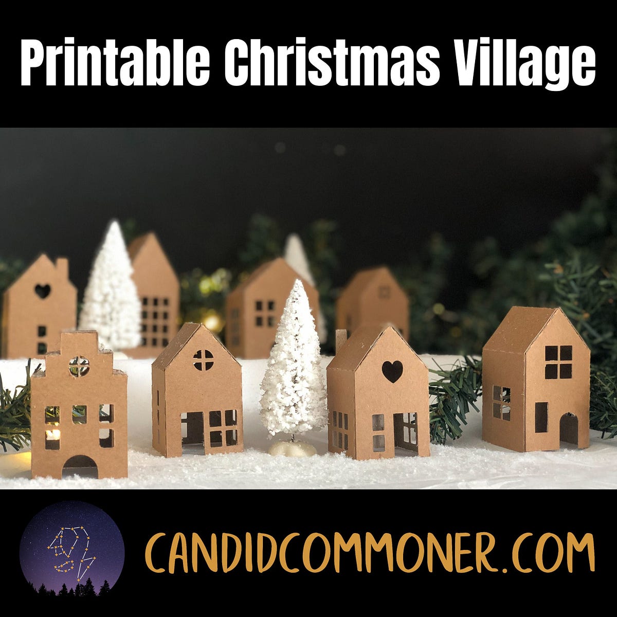 Christmas Village Printable | by Luis Gold | Jun, 2024 | Medium