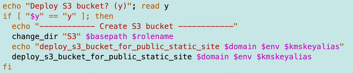 Automated Deployment of an S3 Bucket for a Static Website | by Teri