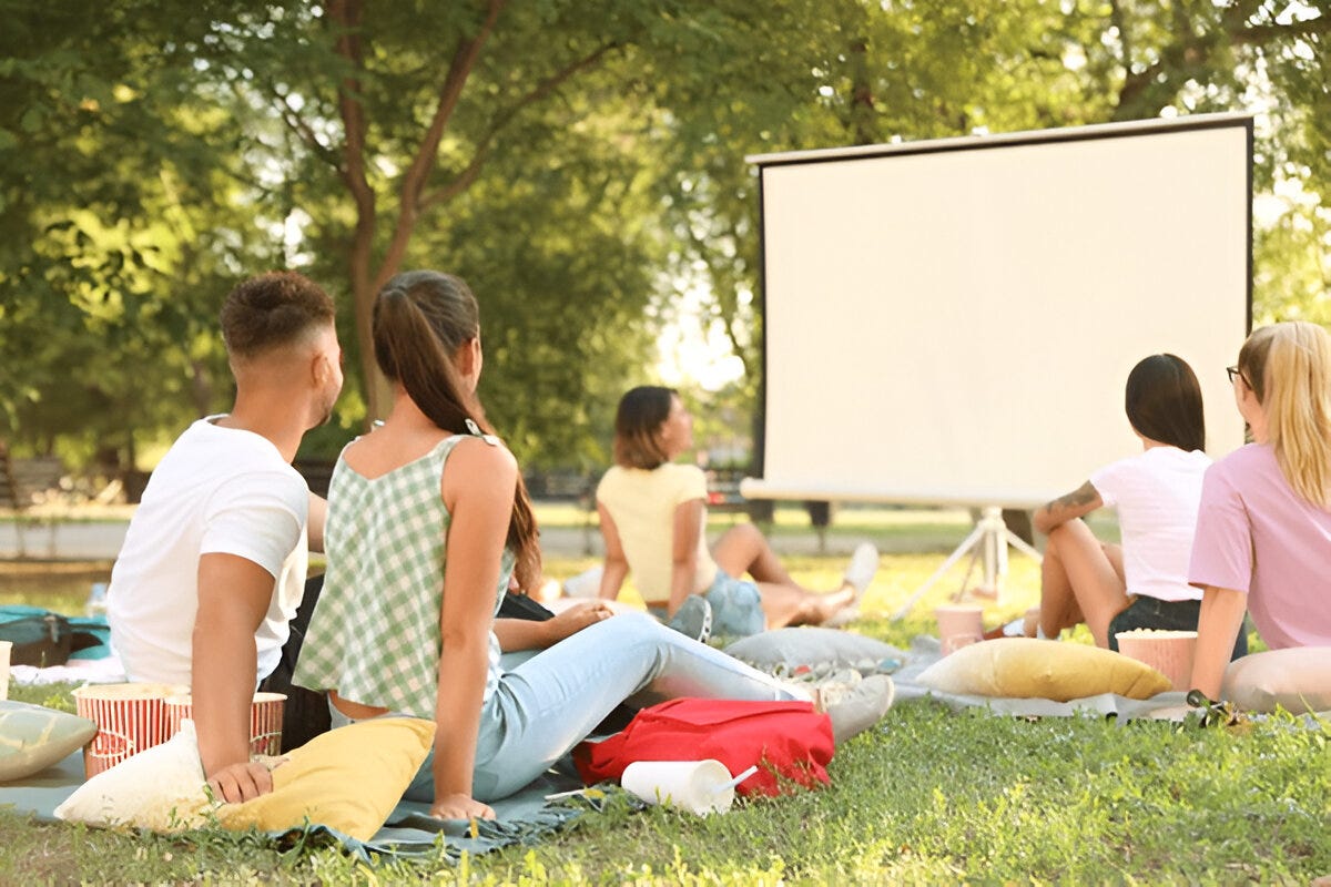 Buy Outdoor Projector for Your Own Backyard Cinema Nights