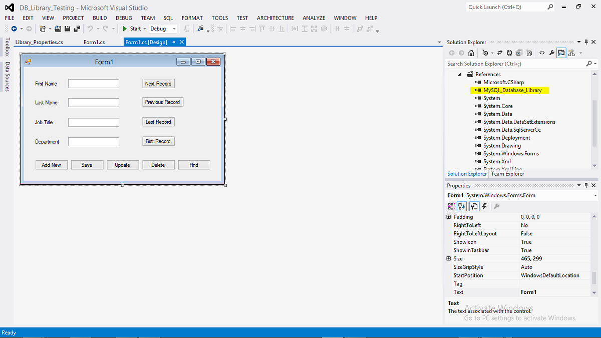 MySQL Database Library for C# developers | by Franklin Ezeji | Medium