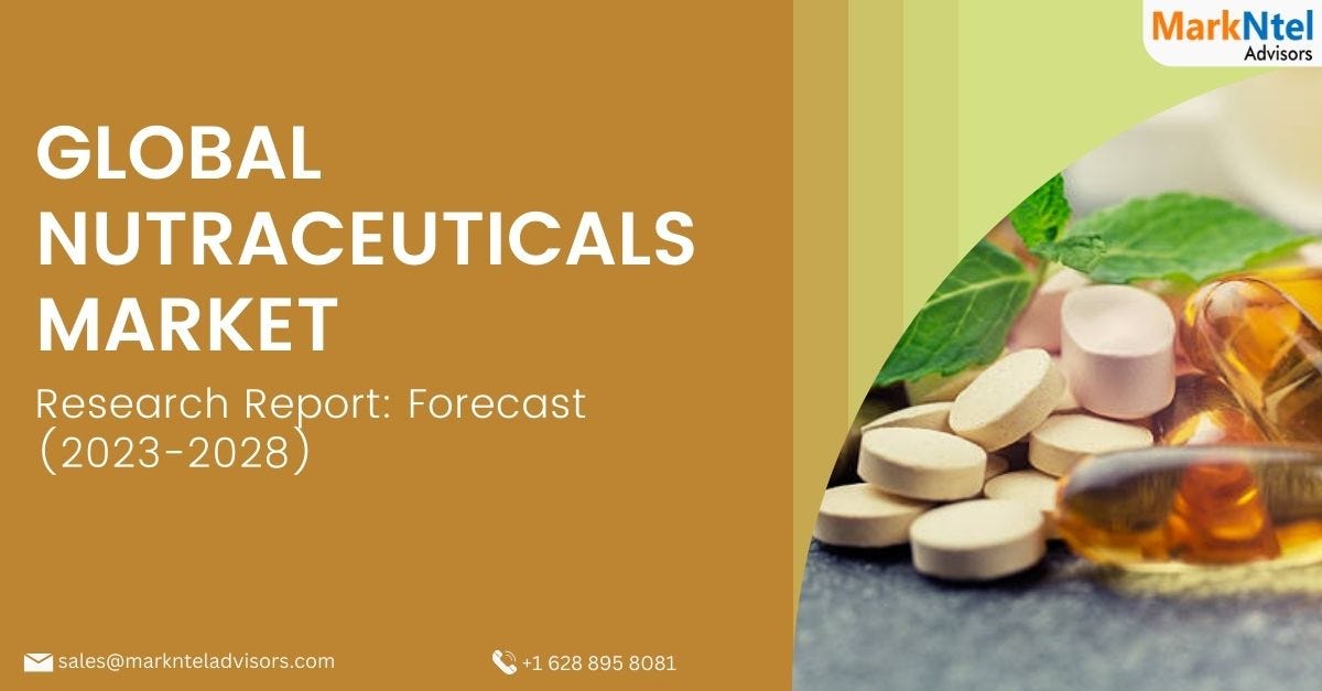 Nutraceuticals Market Growth Potential 2023–2028: Demand, Size, And ...