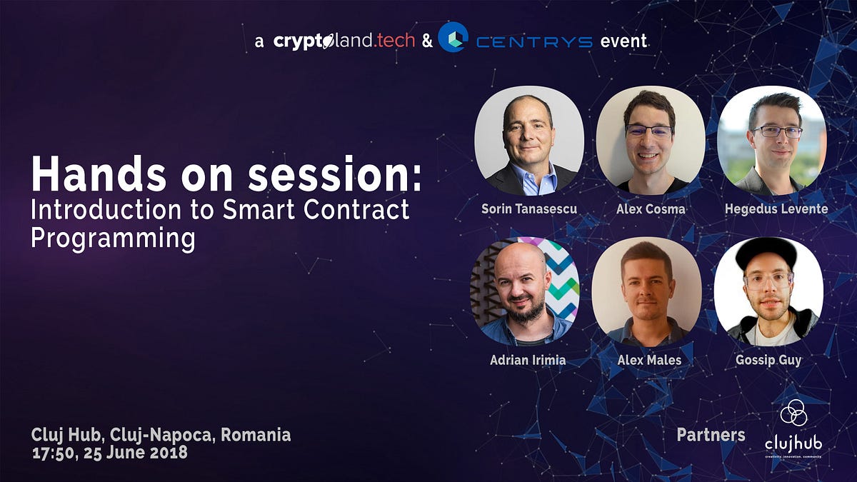 Hands on session: Introduction to Smart Contract Programming | by ...