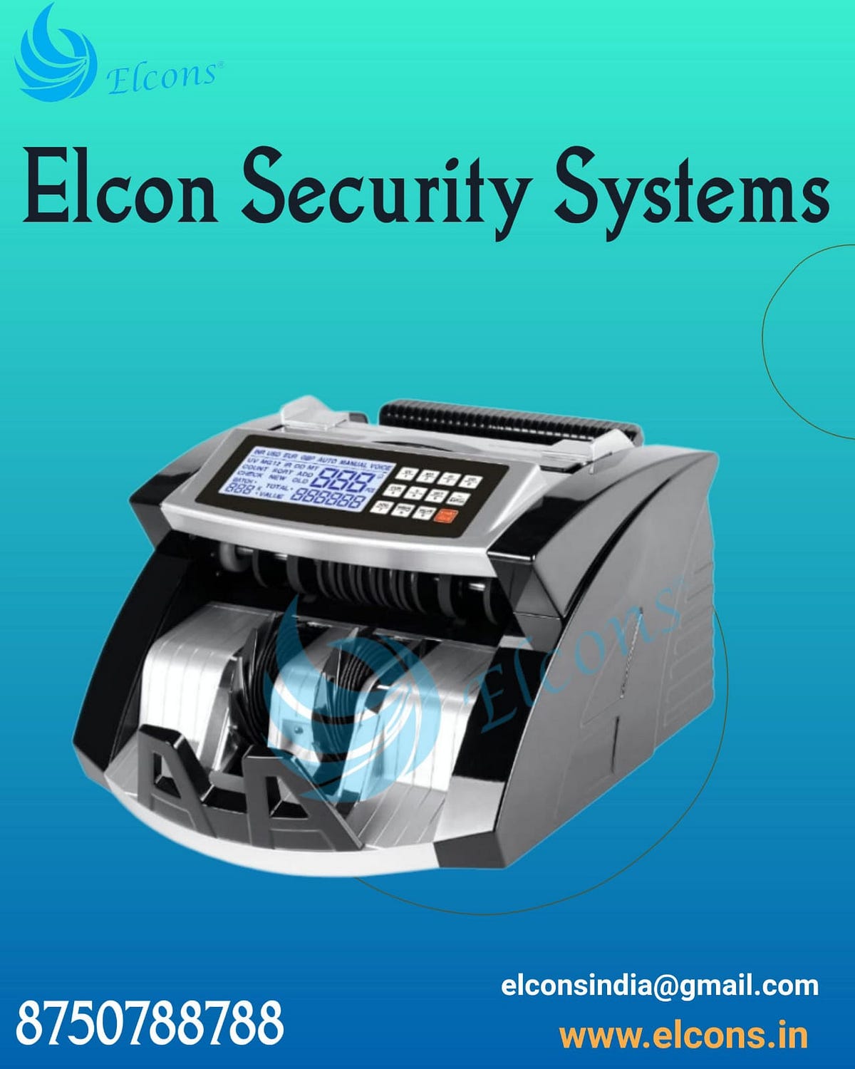 ALL KINDS OF NOTE COUNTING MACHINE AVAILABLE - Elcon Security Systems ...