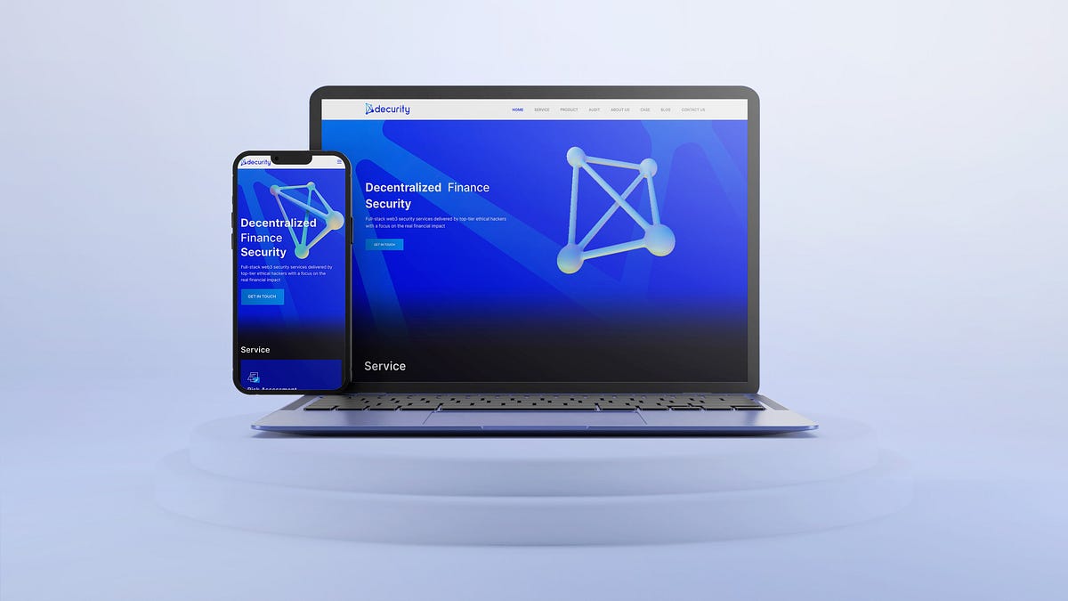 Decurity web3 security servic UX/UI Case study. | by Uipranavmp | Medium