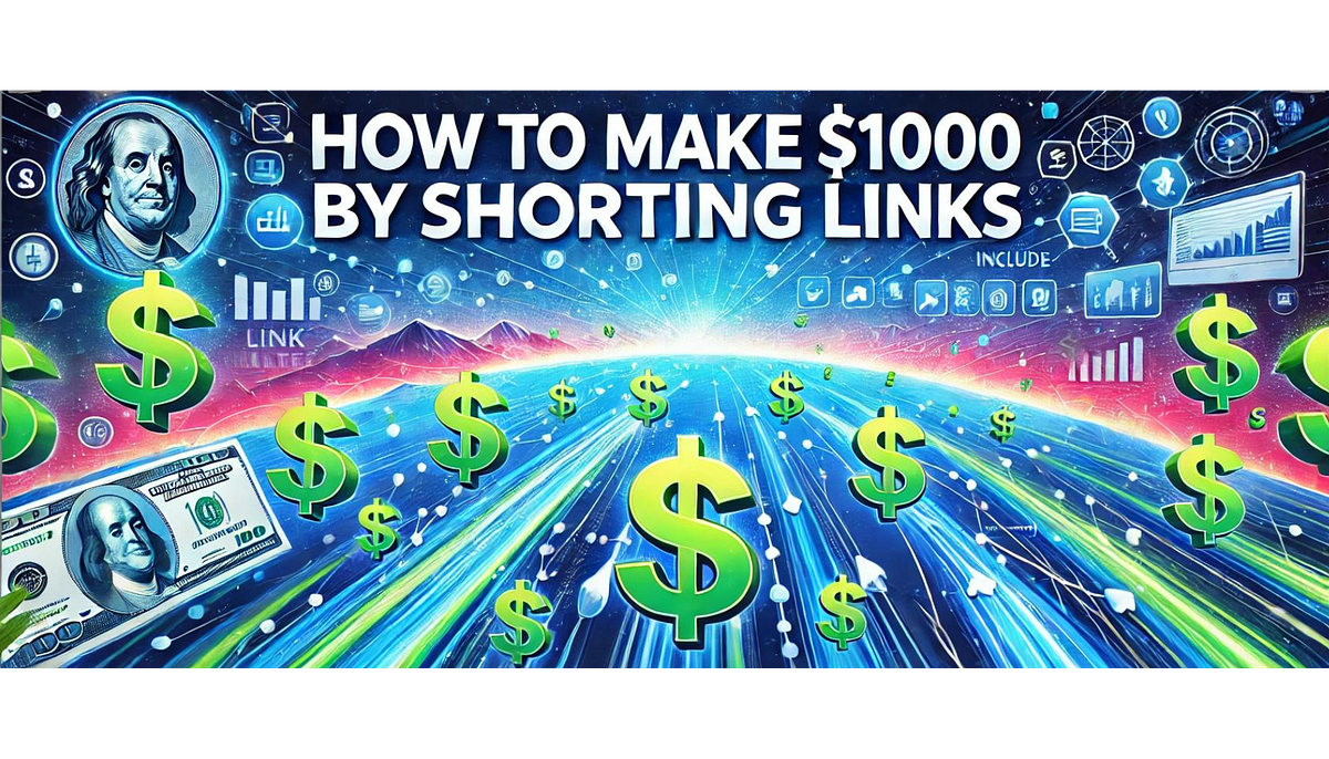 How to make 1000 by shortening links? by MMO Making Money Online