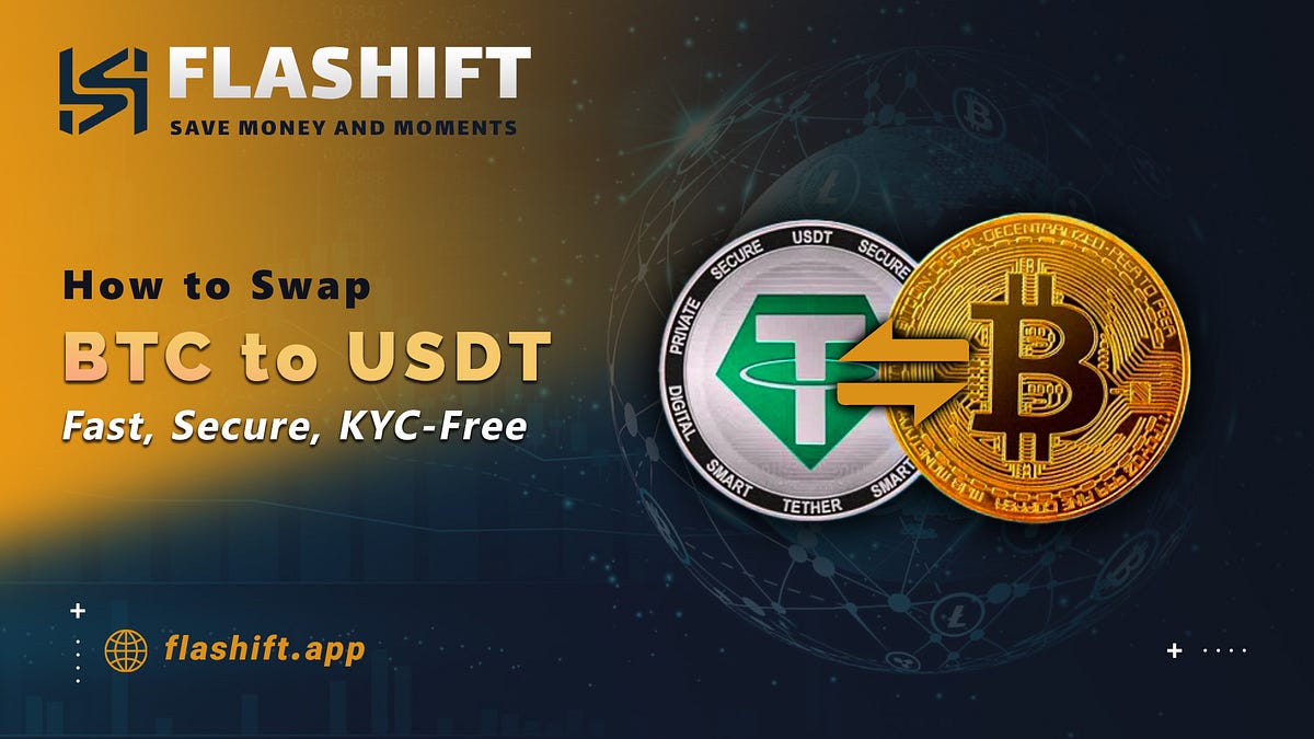 How to convert btc to usdt without kyc fast and secure in 2024 by