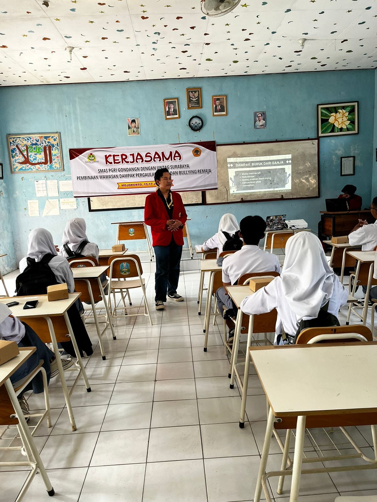 MENINGKATKAN KESADARAN SISWA TERHADAP BAHAYA PEREDARAN NAPZA DI LINGKUNGAN SEKOLAH