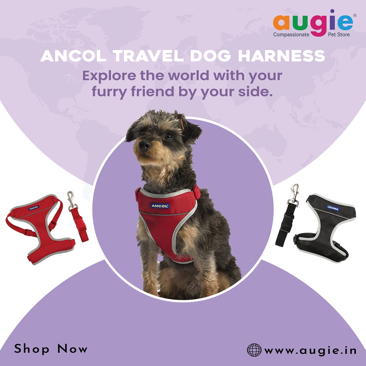 Ancol Travel Harness For dog Augie Pets Medium