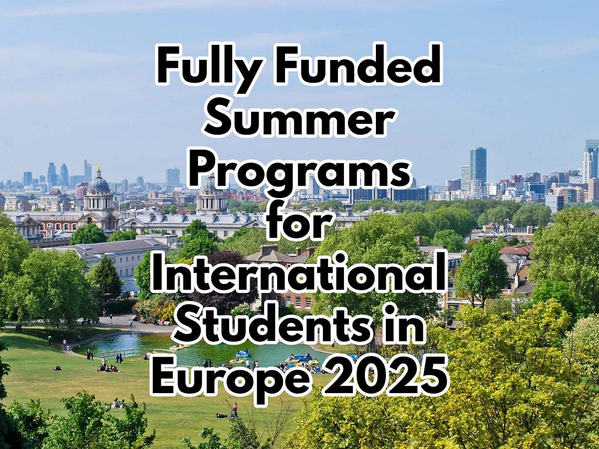 SUMMER PROGRAMS IN EUROPE FOR UNIVERSITY STUDENTS visual data 7