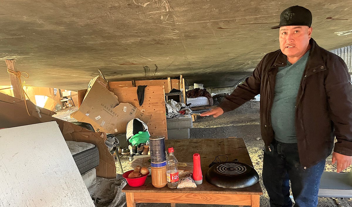 A Day in the Life of an SF Day Laborer Waiting for Work, Struggling to