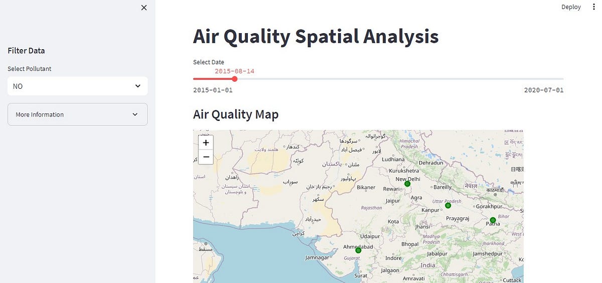 Geospatial Visualization Using Streamlit | by Hassan Sheikh | Python in ...