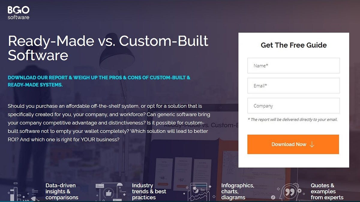ReadyMade vs. CustomBuilt Software by Тони Параскова Medium