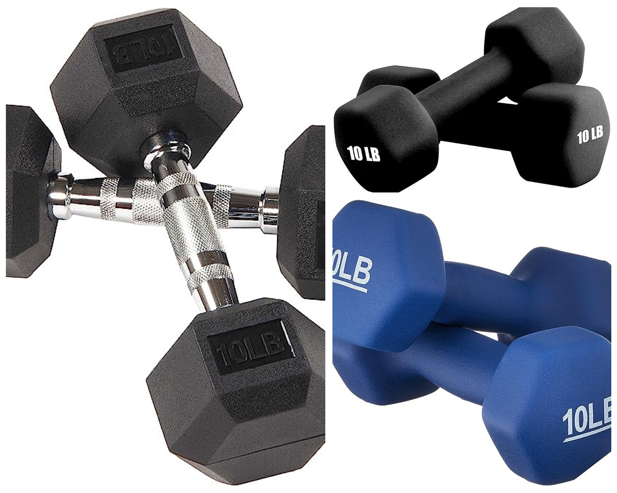 Best Dumbbells To Look For. 3 Best Dumbbells you can find in Amazon