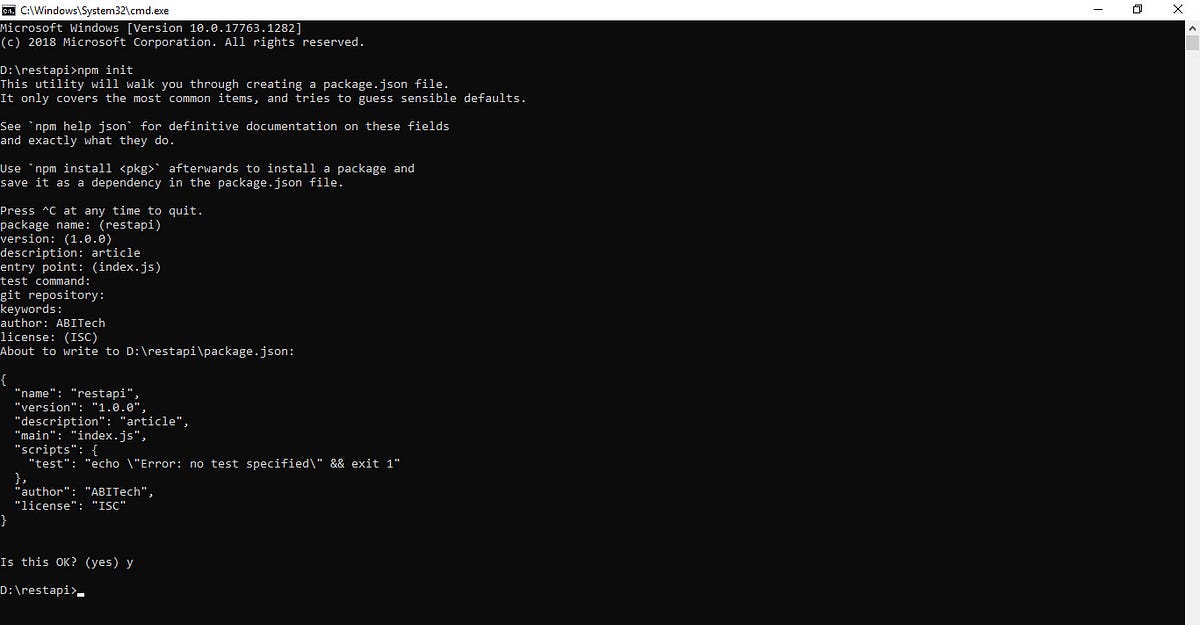 Easiest Way To Create An RESTfulAPI Using Node.js And Mysql | by Abi ...