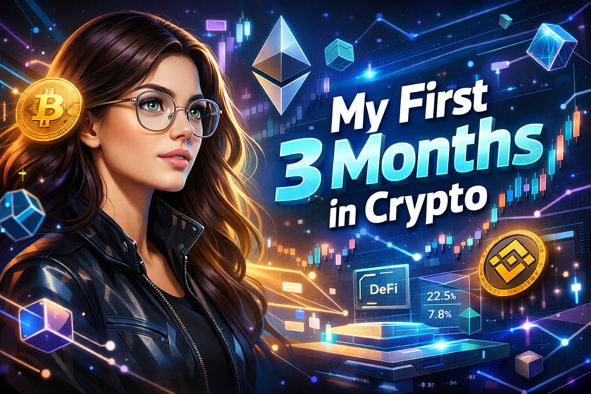 My First 3 Months in Crypto. Three months ago, crypto felt like pure… | by  Azalea West | Jan, 2026 | Medium