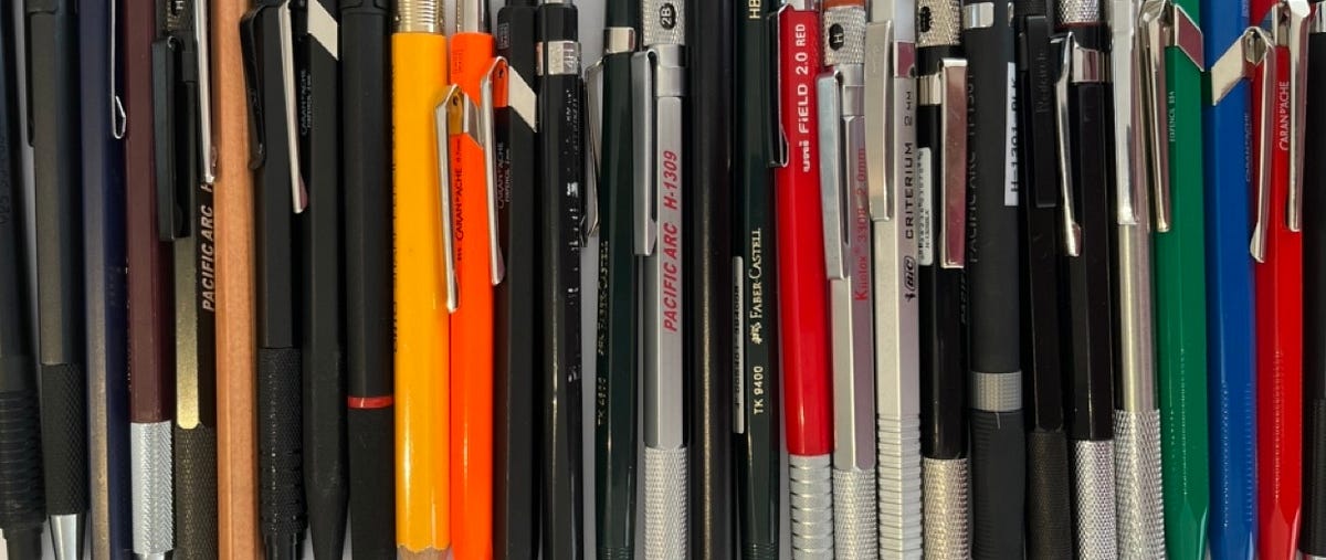 2.0mm Mechanical Pencil/Lead Container Articles by synapticloop Medium