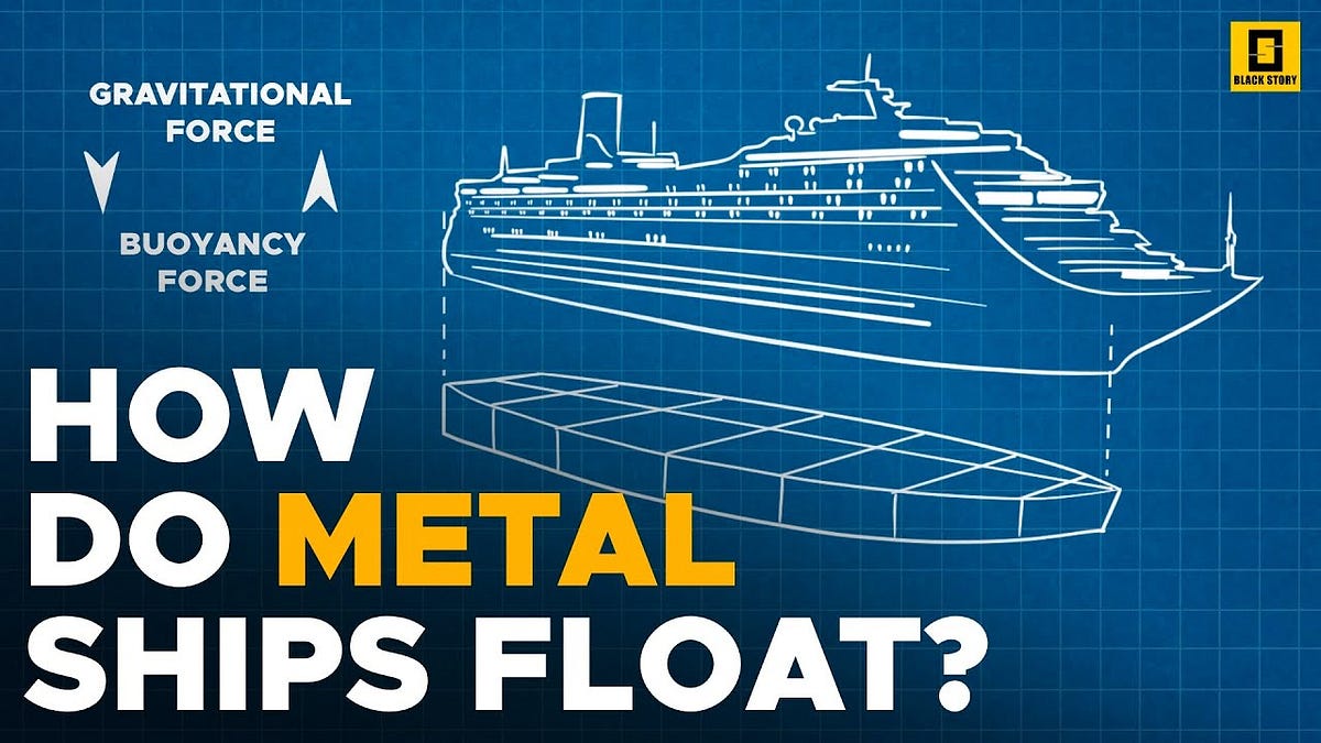 Why do ships float?. Why do ships float? by Ramkumar Medium