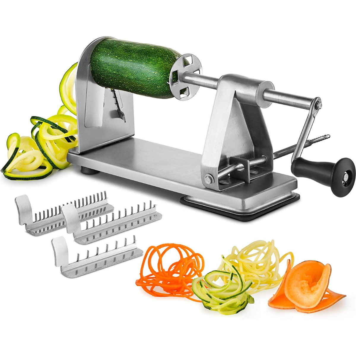 Premium Stainless Steel Spiralizer, Industrial-Grade Zoodle Maker, by  iohhjghjhj