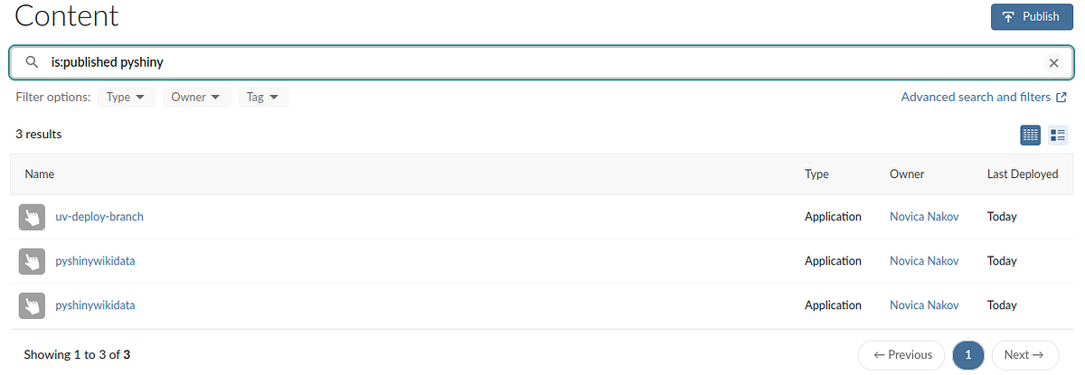 Noting the differences in deploying R vs Python apps on Posit Connect ...