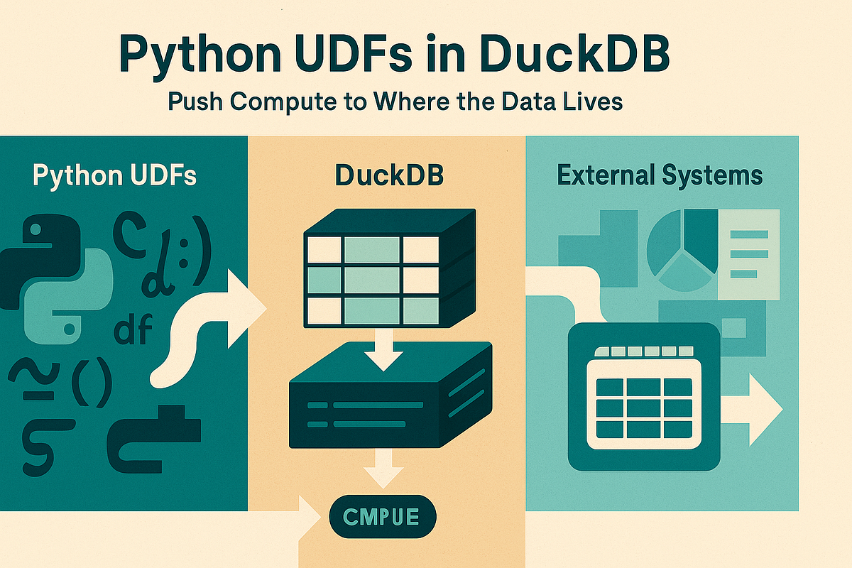 Python UDFs in DuckDB: Push Compute to Where the Data Lives | by ...
