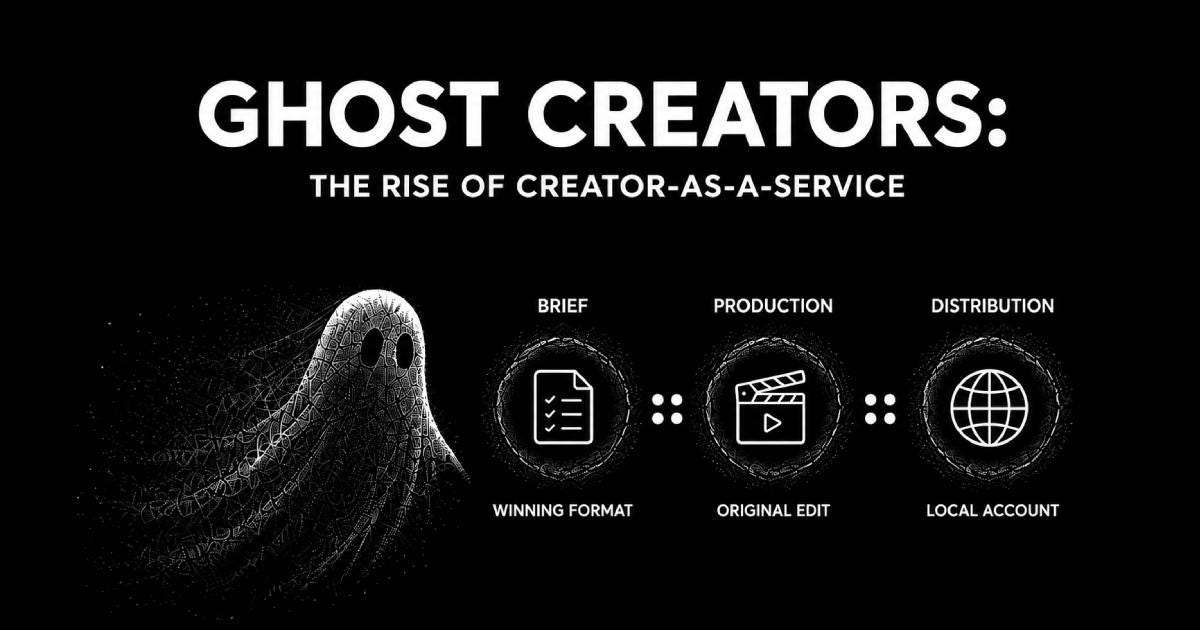 Ghost Creators: The Rise of Creator-as-a-Service
