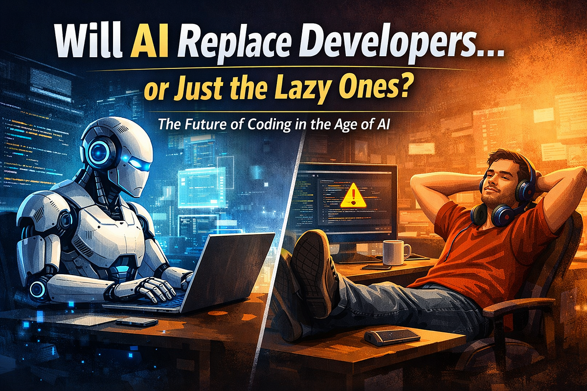 🤖 “Will AI Replace Developers… or Just the Lazy Ones?” | by ...