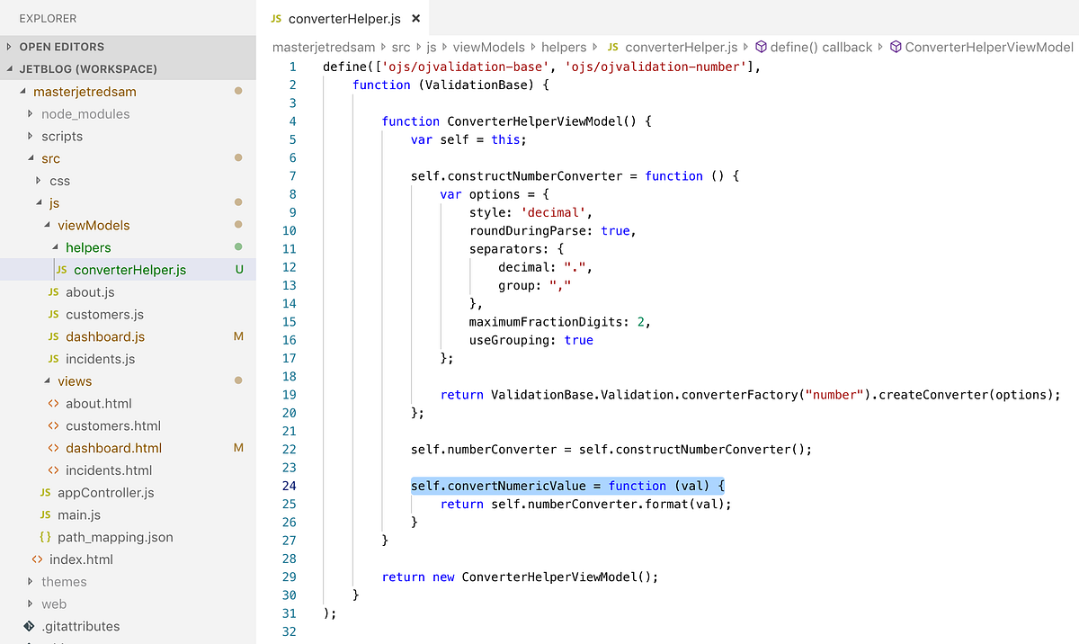 Oracle JET — How To Reference JavaScript Module in HTML | by Andrej ...