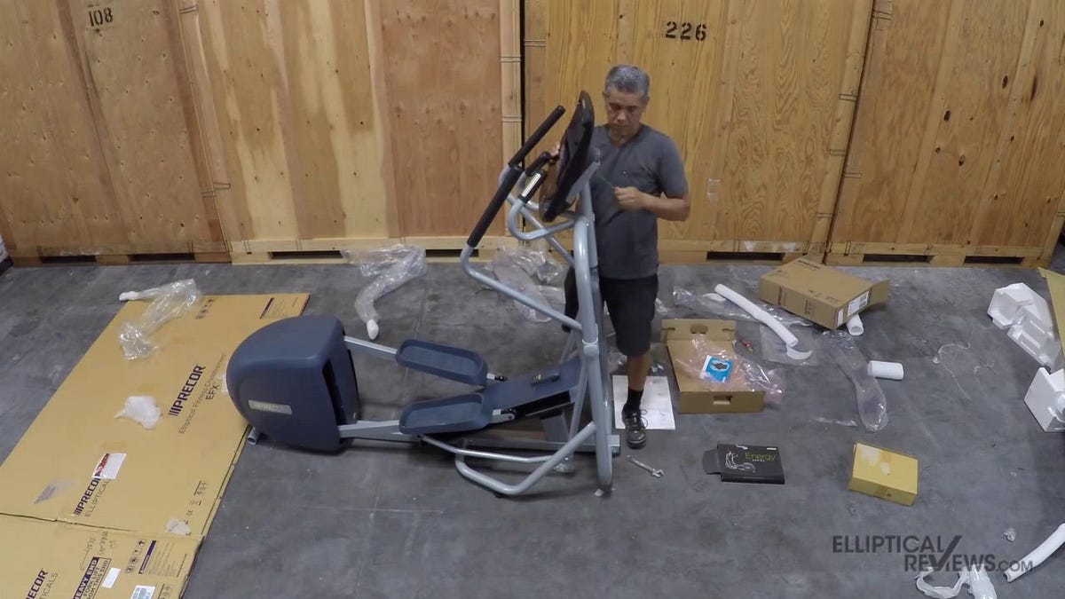 How to Disassemble Precor Elliptical for Moving? Cardio Point Medium