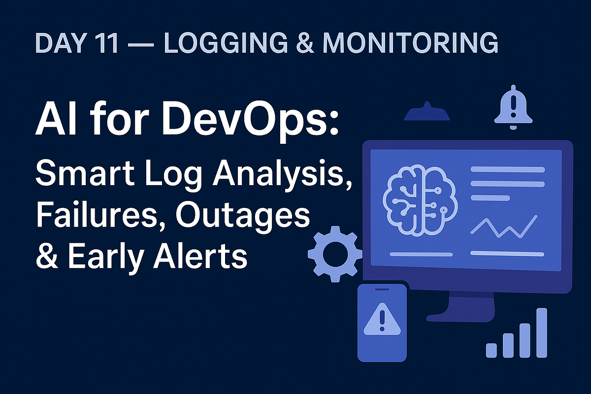 DAY 11 — Logging & Monitoring. “AI for DevOps: Smart Log Analysis… | by ...