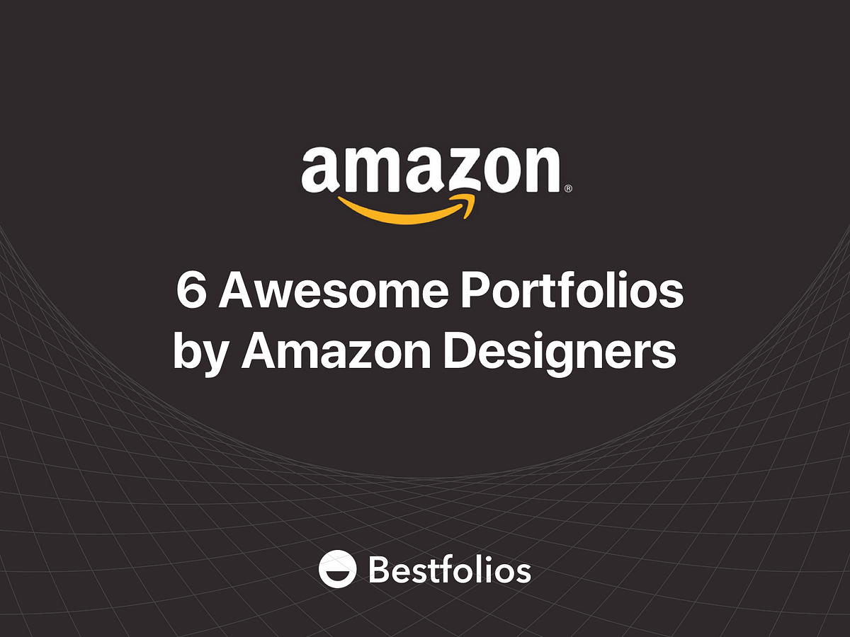 6 Awesome Portfolio Websites by Amazon Designers | by bestfolios.com |  Bestfolios | Medium