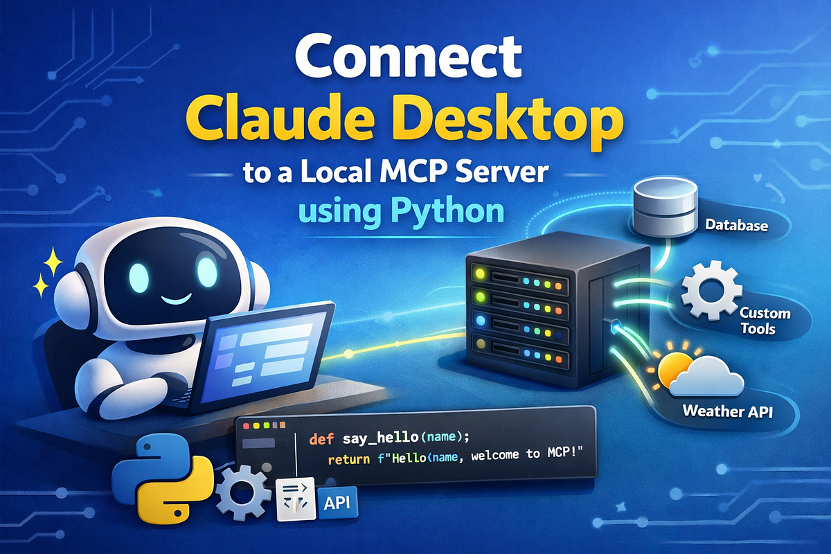 How to Connect Claude Desktop to a Local MCP Server Using Python | by ...