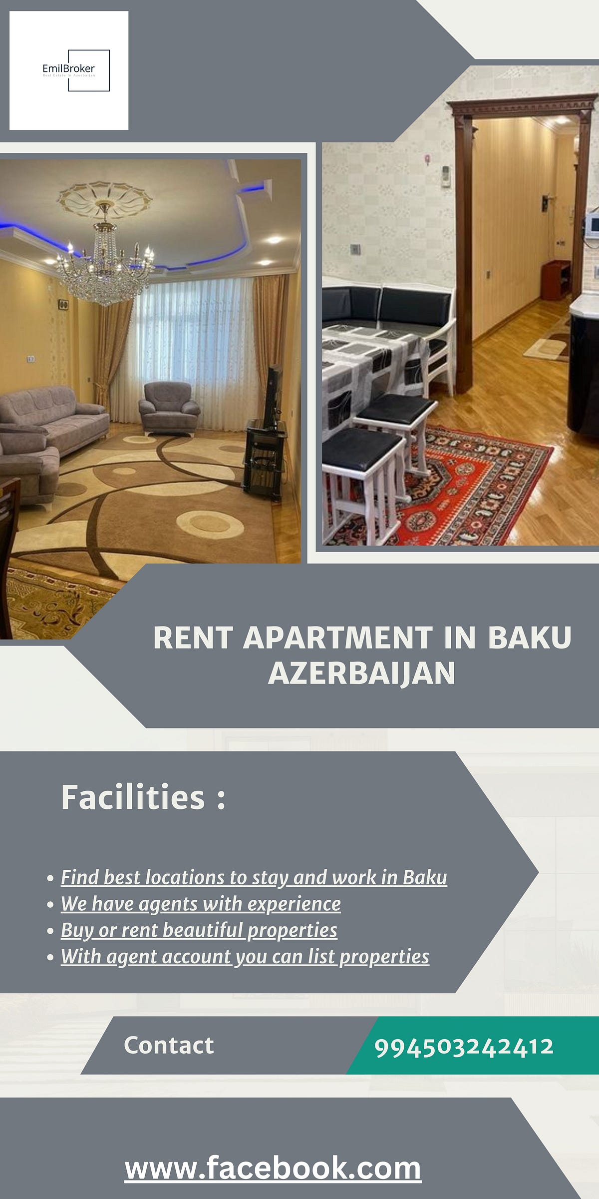 Emil BrokerFlats rental Baku Azerbaijan Bakuemilbroker Medium