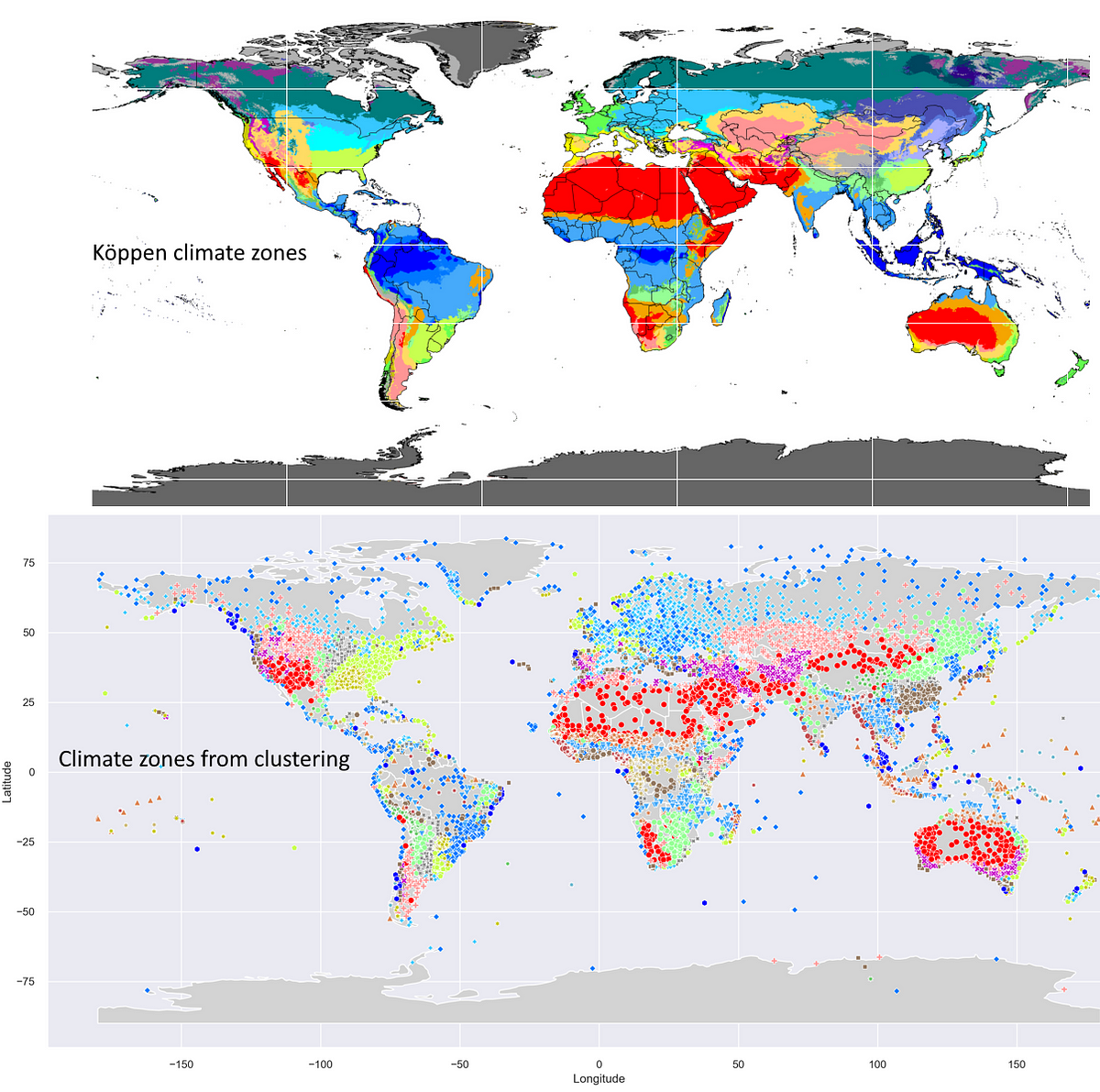 Data Science based climate zones. While I am originally from Europe, I