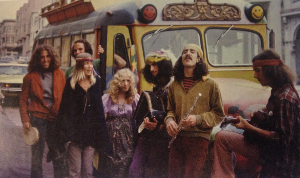 Progression, Stubbornness and Prevalence of Psychedelic Culture in the Hippie Sixties by Ben
