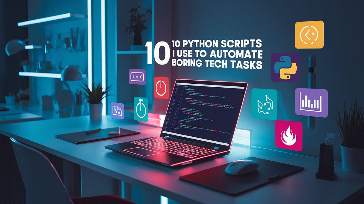 10 Python Scripts to Automate Daily Tech Tasks | Python in Plain English