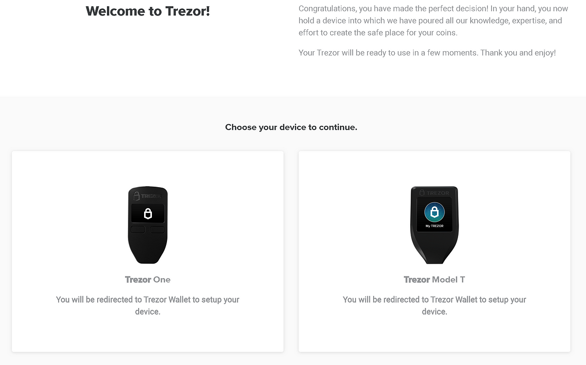 Trezor on X: With a hardware wallet ✓ You own 100% of your coins