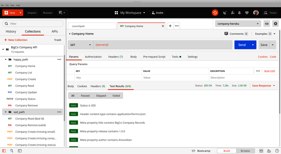Using Postman for API Testing | Design and Build Great Web APIs by Mike ...