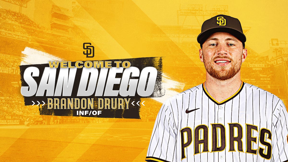 Padres Acquire INF/OF Brandon Drury From Cincinnati Reds, by FriarWire