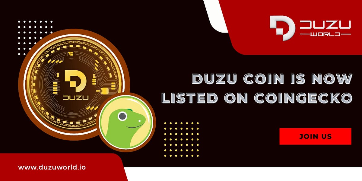 Duzu Coin Now Listed on CoinGecko A Milestone Achieved! 🚀 by DuzuWorld Sep, 2023 Medium