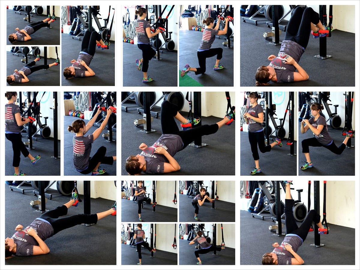 Trx Glute Exercises (How to do glute exercises) Cardio Point Medium